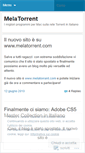 Mobile Screenshot of melatorrent.wordpress.com