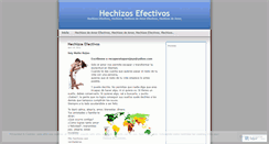Desktop Screenshot of hechizosefectivos.wordpress.com