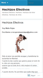 Mobile Screenshot of hechizosefectivos.wordpress.com