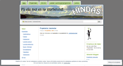 Desktop Screenshot of hindas.wordpress.com