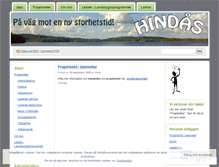 Tablet Screenshot of hindas.wordpress.com