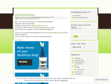 Tablet Screenshot of dichtigkeitspruefung.wordpress.com