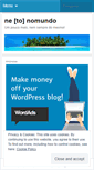 Mobile Screenshot of netonomundo.wordpress.com