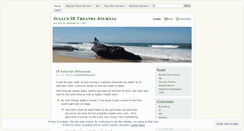 Desktop Screenshot of juliasibjournal.wordpress.com