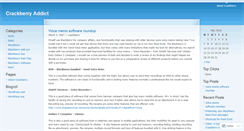 Desktop Screenshot of crackberry.wordpress.com