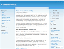 Tablet Screenshot of crackberry.wordpress.com
