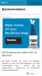 Mobile Screenshot of buecherknabbern.wordpress.com