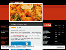 Tablet Screenshot of marianthefoodie.wordpress.com