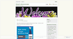 Desktop Screenshot of ginospoodlepage.wordpress.com