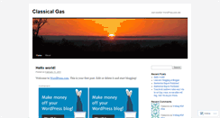 Desktop Screenshot of classicalgasarchive.wordpress.com