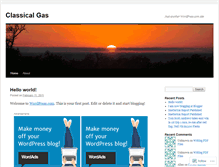 Tablet Screenshot of classicalgasarchive.wordpress.com