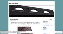 Desktop Screenshot of portlandlocal.wordpress.com