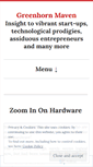 Mobile Screenshot of greenhornmaven.wordpress.com