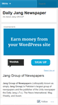 Mobile Screenshot of dailyjang.wordpress.com