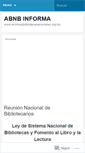 Mobile Screenshot of abnbinforma.wordpress.com