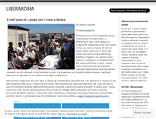 Tablet Screenshot of liberaroma.wordpress.com