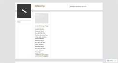 Desktop Screenshot of bztees2go.wordpress.com