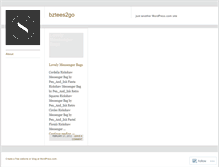 Tablet Screenshot of bztees2go.wordpress.com
