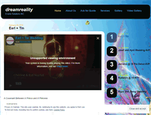 Tablet Screenshot of dreamrealityinc.wordpress.com