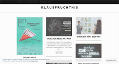 Desktop Screenshot of kfruchtnis.wordpress.com