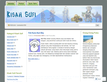 Tablet Screenshot of kisahsufi.wordpress.com