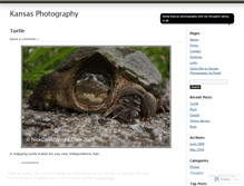 Tablet Screenshot of kansasphotography.wordpress.com