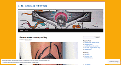 Desktop Screenshot of lmknighttattoo.wordpress.com