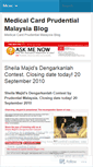 Mobile Screenshot of medicalcardprudential.wordpress.com