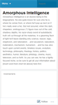 Mobile Screenshot of amorphousintelligence.wordpress.com
