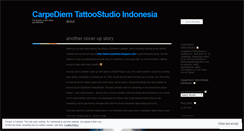 Desktop Screenshot of carpediemtattoo.wordpress.com