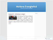 Tablet Screenshot of moldovaevanghelica.wordpress.com