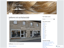 Tablet Screenshot of barbierblog.wordpress.com