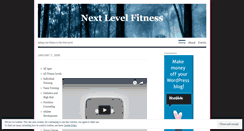 Desktop Screenshot of nextlevelfitnessgroup.wordpress.com