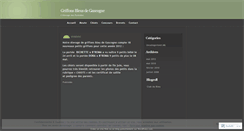 Desktop Screenshot of griffonsbleus.wordpress.com
