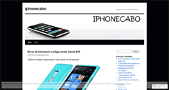 Desktop Screenshot of iphonecabo.wordpress.com