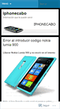 Mobile Screenshot of iphonecabo.wordpress.com