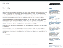 Tablet Screenshot of elikafm.wordpress.com