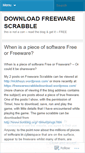 Mobile Screenshot of freewarescrabbledownload.wordpress.com
