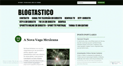 Desktop Screenshot of blogtastico.wordpress.com