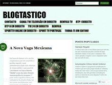 Tablet Screenshot of blogtastico.wordpress.com