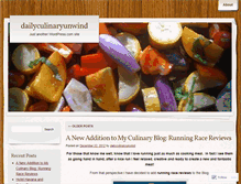 Tablet Screenshot of dailyculinaryunwind.wordpress.com