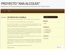 Tablet Screenshot of anaalcolea.wordpress.com