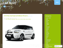 Tablet Screenshot of blogofcar.wordpress.com