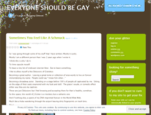 Tablet Screenshot of gayisevolution.wordpress.com
