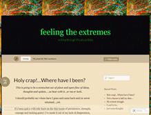 Tablet Screenshot of feeltothextreme.wordpress.com