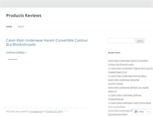Tablet Screenshot of productsreviewshw.wordpress.com