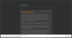 Desktop Screenshot of nathanefuller.wordpress.com