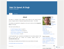 Tablet Screenshot of kamaljitsingh.wordpress.com