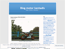 Tablet Screenshot of kentadis.wordpress.com