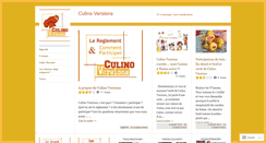 Desktop Screenshot of culinoversions.wordpress.com